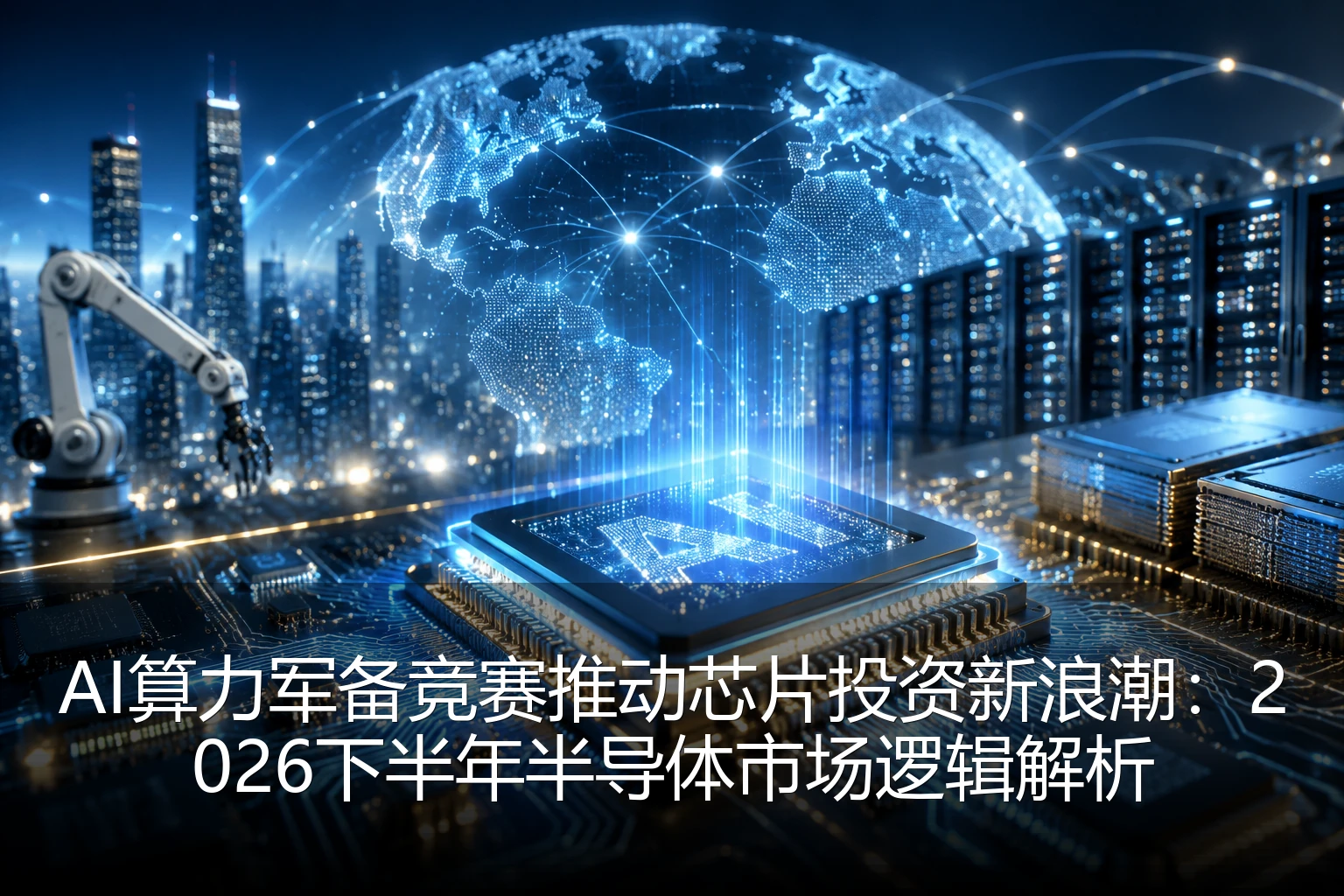 AI算力军备竞赛推动芯片投资新浪潮：2026下半年半导体市场逻辑解析