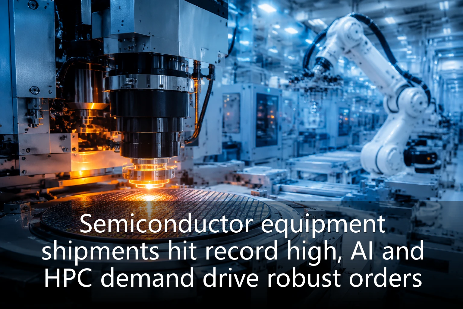 Semiconductor equipment shipments hit record high, AI and HPC demand drive robust orders