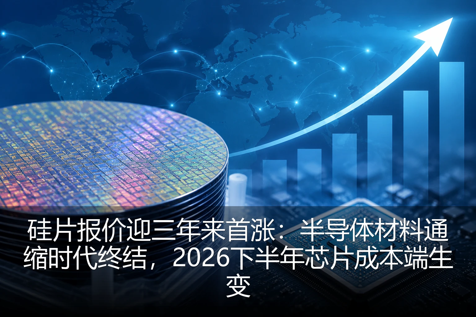 硅片报价迎三年来首涨：半导体材料通缩时代终结，2026下半年芯片成本端生变
