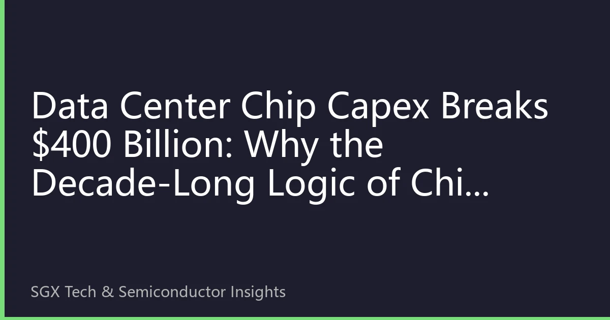 Data Center Chip Capex Breaks $400 Billion: Why the Decade-Long Logic of Chip Investing Is Being Reconstructed by AI