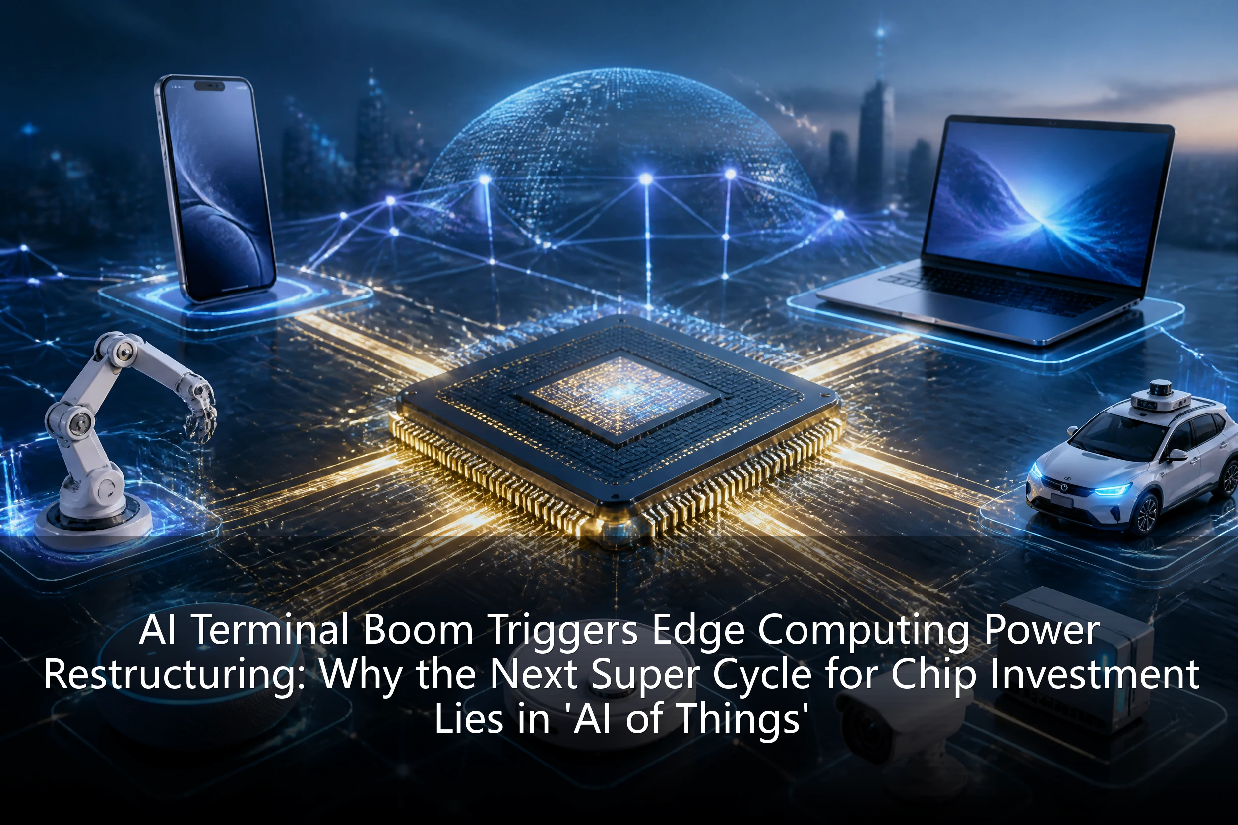 AI Terminal Boom Triggers Edge Computing Power Restructuring: Why the Next Super Cycle for Chip Investment Lies in 'AI of Things'