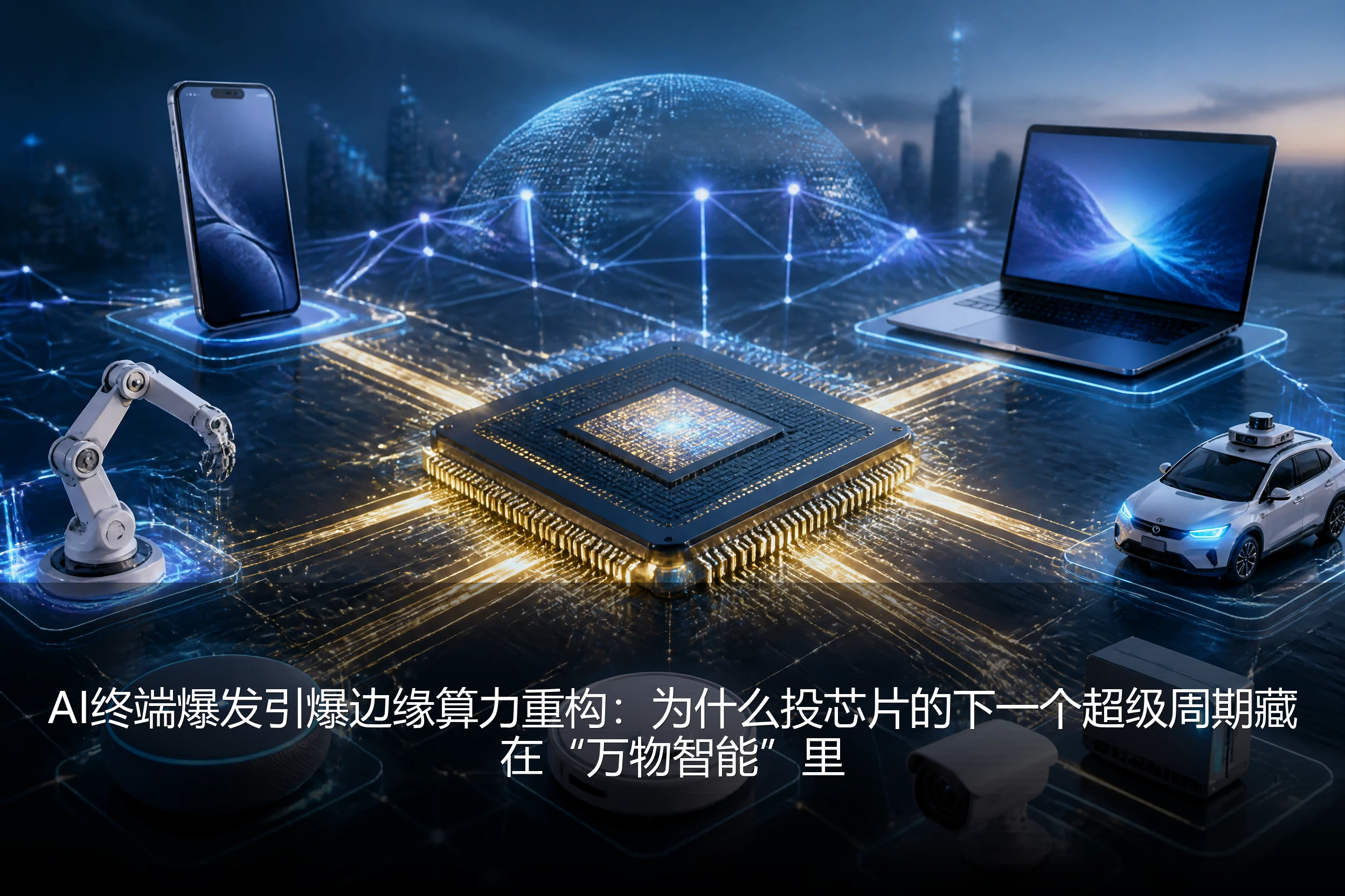 AI终端爆发引爆边缘算力重构：为什么投芯片的下一个超级周期藏在“万物智能”里