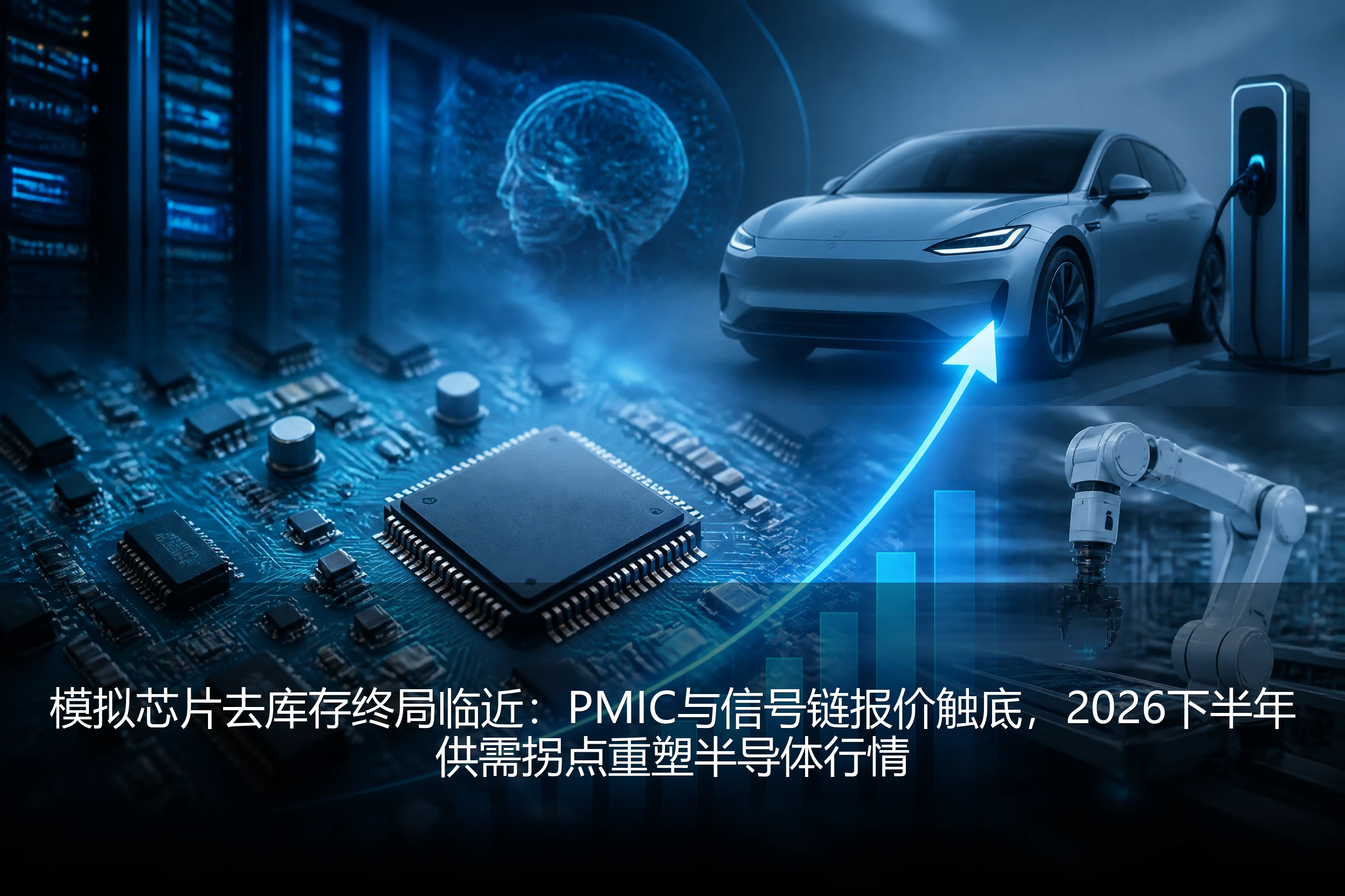 模拟芯片去库存终局临近：PMIC与信号链报价触底，2026下半年供需拐点重塑半导体行情