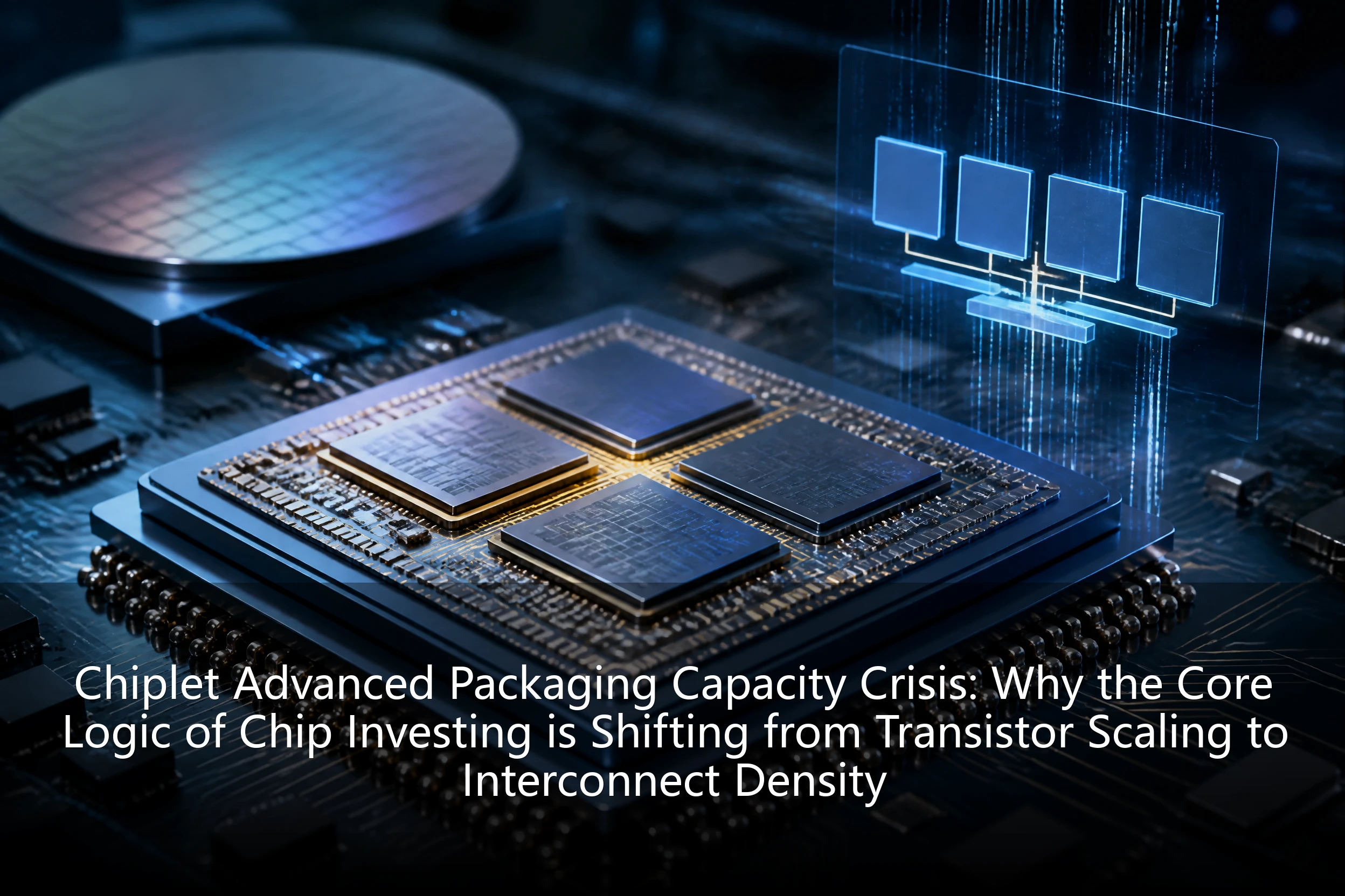 Chiplet Advanced Packaging Capacity Crisis: Why the Core Logic of Chip Investing is Shifting from Transistor Scaling to Interconnect Density