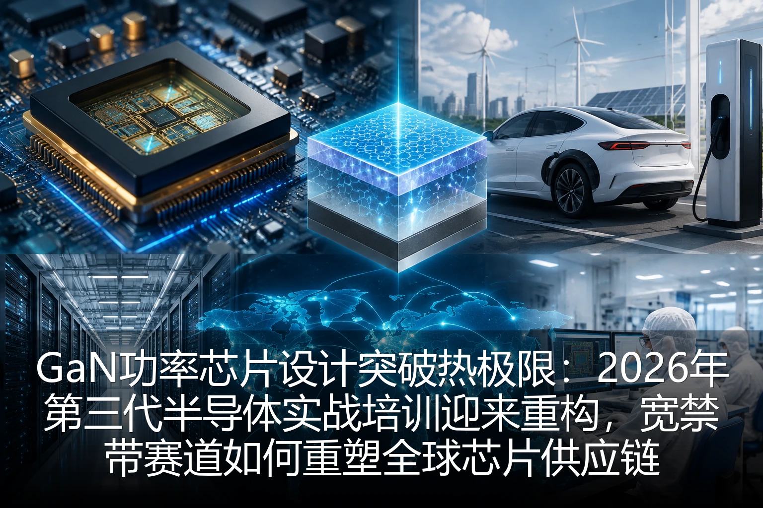 GaN功率芯片设计突破热极限：2026年第三代半导体实战培训迎来重构，宽禁带赛道如何重塑全球芯片供应链