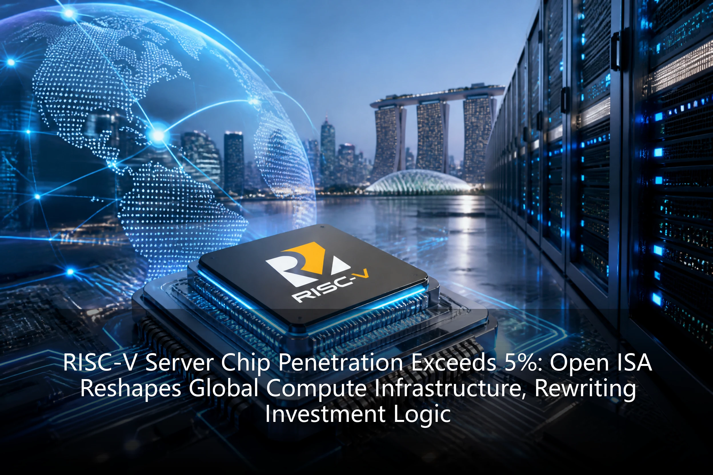 RISC-V Server Chip Penetration Exceeds 5%: Open ISA Reshapes Global Compute Infrastructure, Rewriting Investment Logic