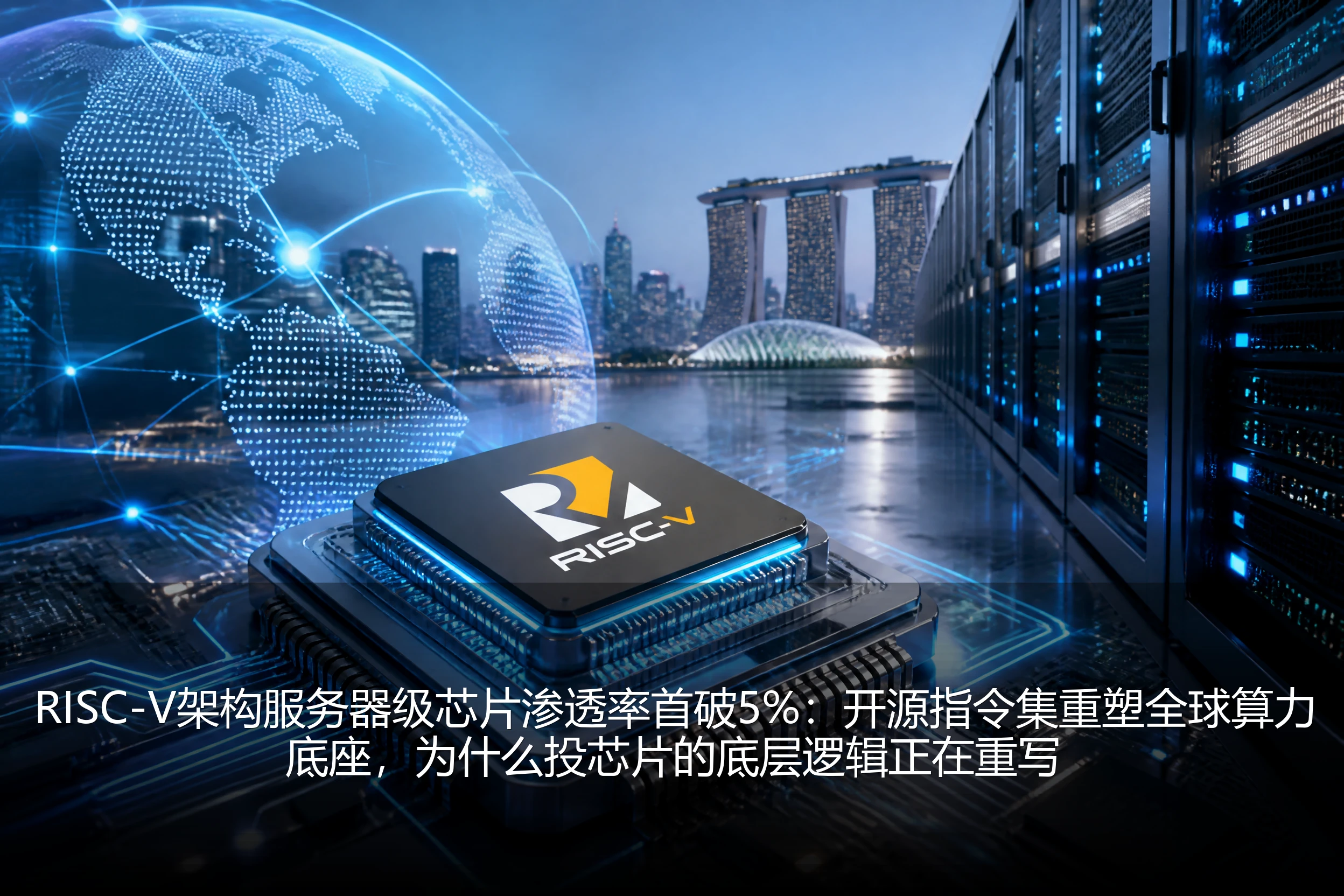 RISC-V架构服务器级芯片渗透率首破5%：开源指令集重塑全球算力底座，为什么投芯片的底层逻辑正在重写