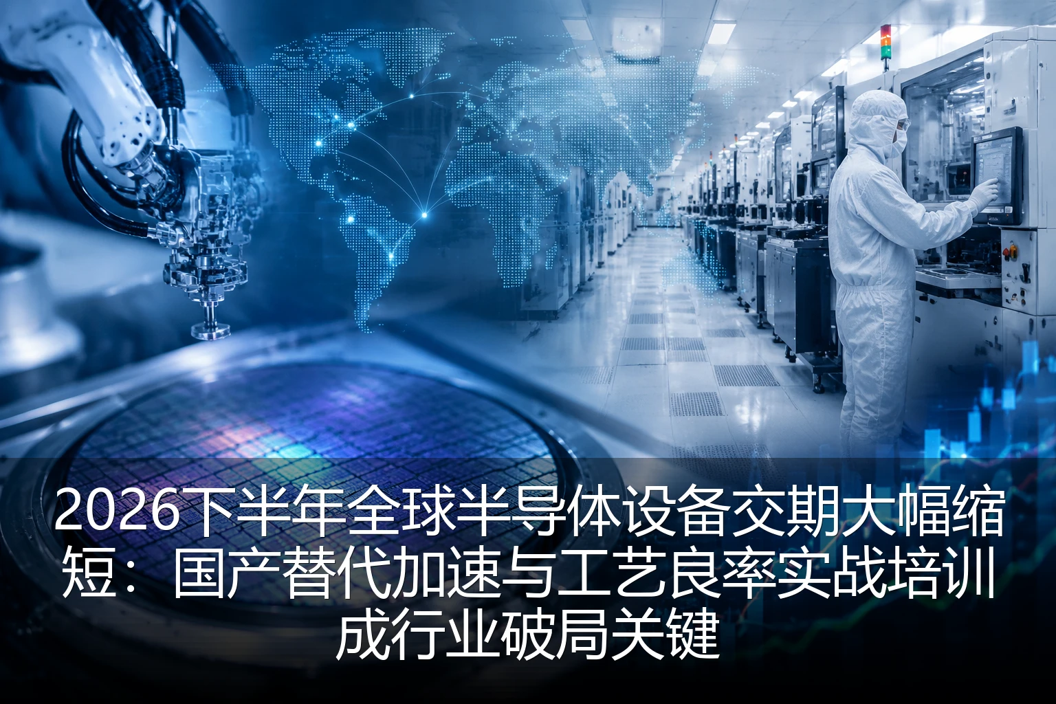 2026下半年全球半导体设备交期大幅缩短：国产替代加速与工艺良率实战培训成行业破局关键