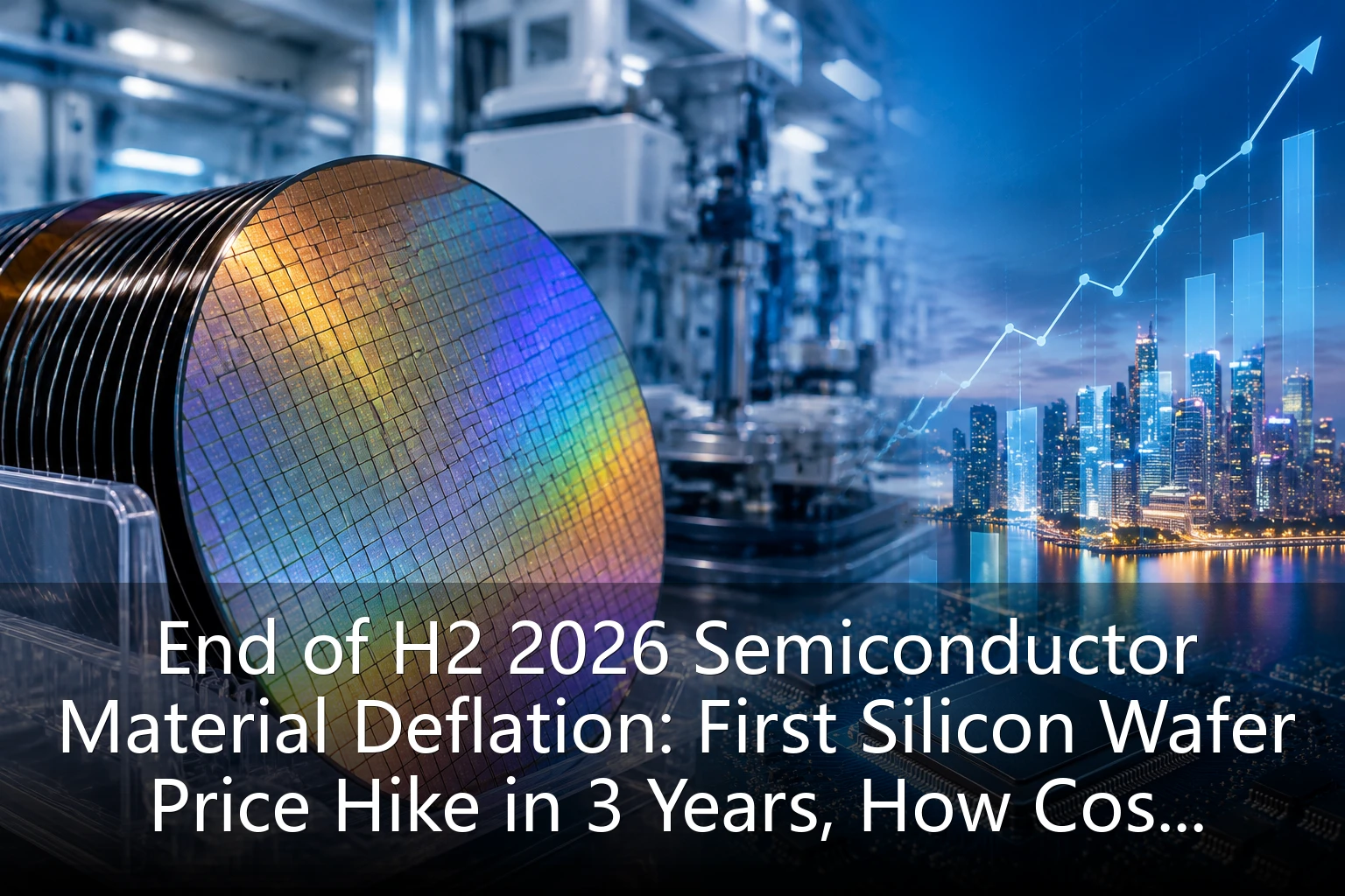 End of H2 2026 Semiconductor Material Deflation: First Silicon Wafer Price Hike in 3 Years, How Cost Restructuring Reshapes Chip Market and SGX Tech Valuations