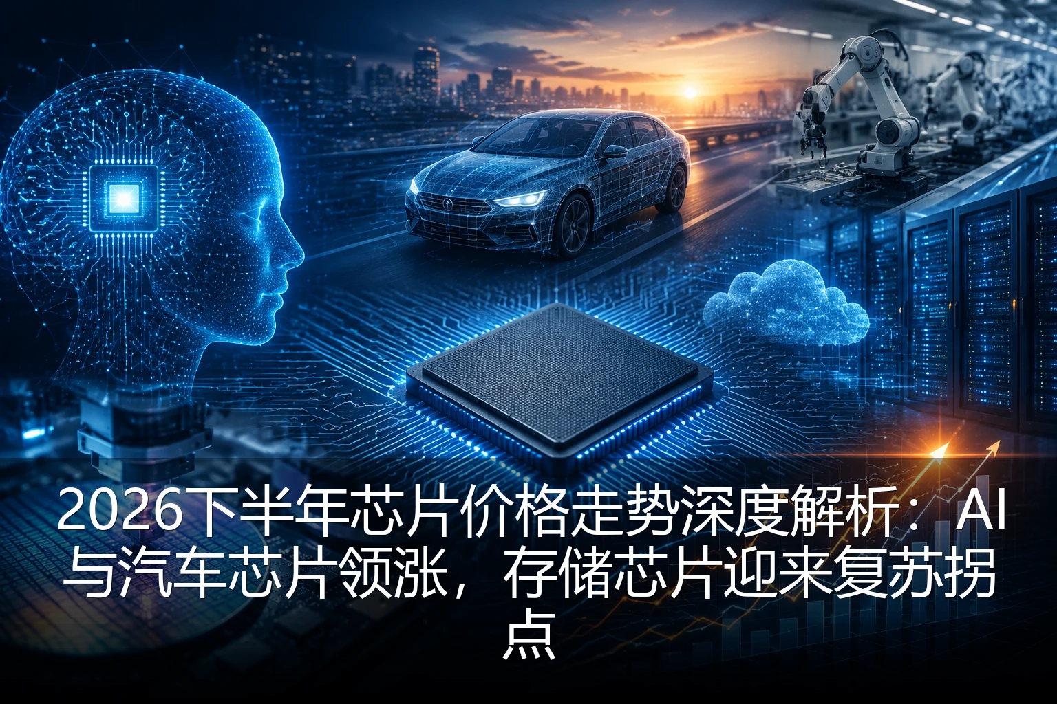 2026下半年芯片价格走势深度解析：AI与汽车芯片领涨，存储芯片迎来复苏拐点