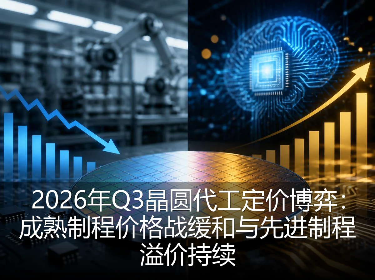 2026年Q3晶圆代工定价博弈：成熟制程价格战缓和与先进制程溢价持续