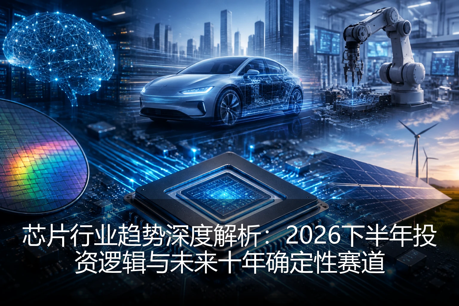 芯片行业趋势深度解析：2026下半年投资逻辑与未来十年确定性赛道