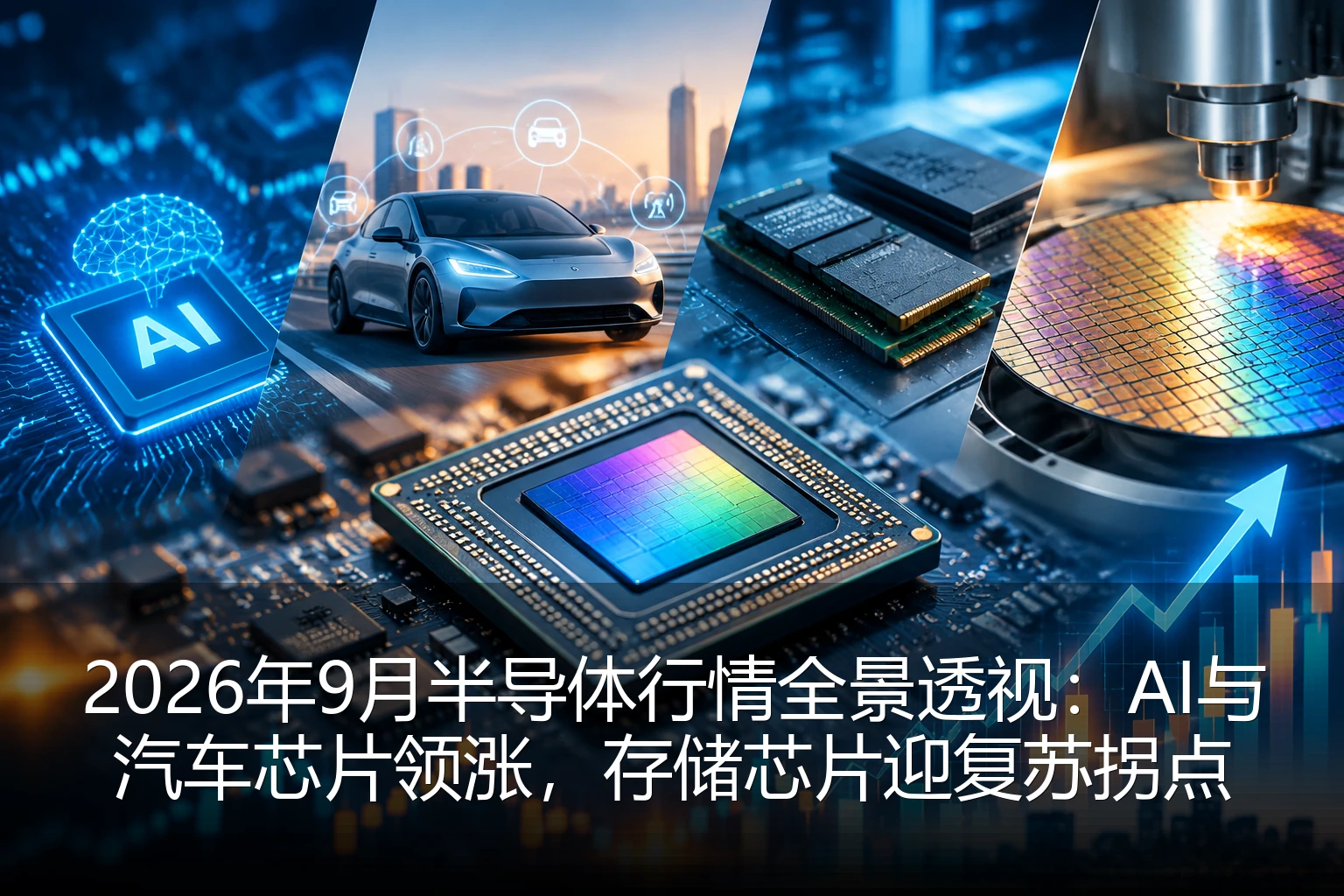 2026年9月半导体行情全景透视：AI与汽车芯片领涨，存储芯片迎复苏拐点