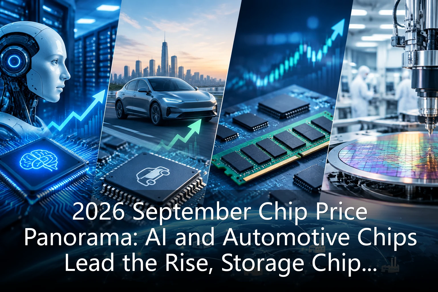 2026 September Chip Price Panorama: AI and Automotive Chips Lead the Rise, Storage Chips Approach Recovery Turning Point