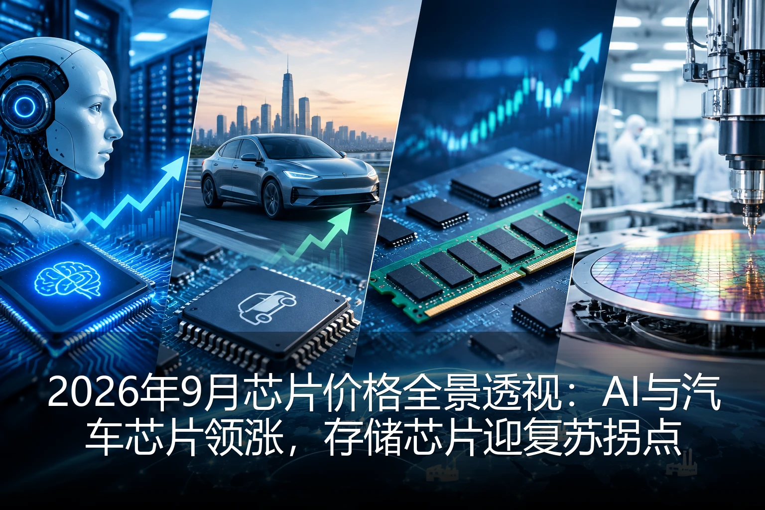 2026年9月芯片价格全景透视：AI与汽车芯片领涨，存储芯片迎复苏拐点