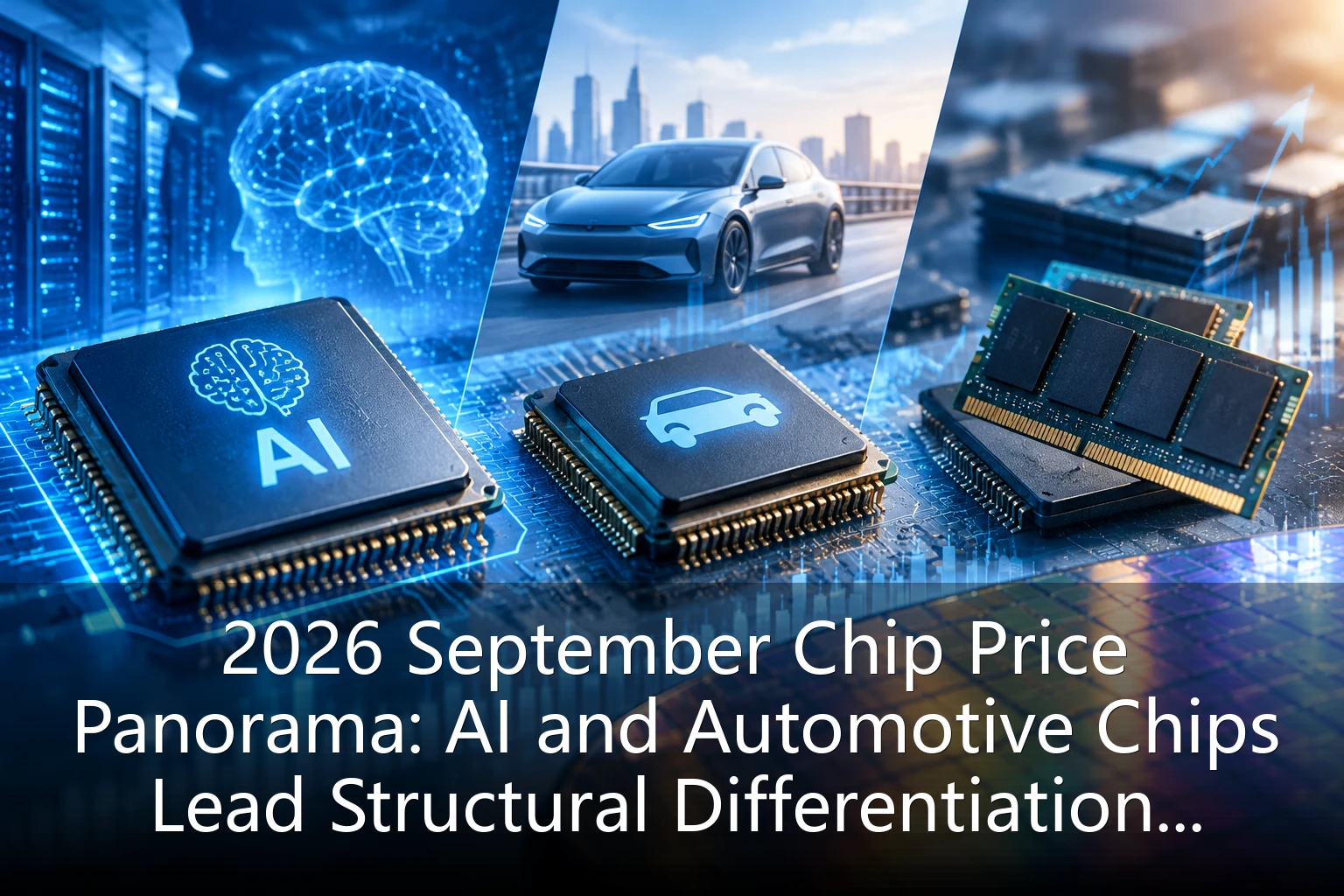 2026 September Chip Price Panorama: AI and Automotive Chips Lead Structural Differentiation, Storage Chips Stabilize and Recover