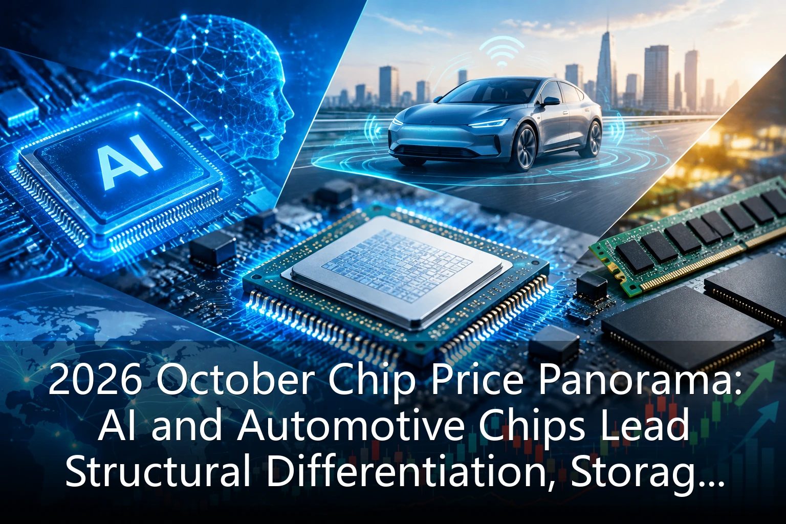 2026 October Chip Price Panorama: AI and Automotive Chips Lead Structural Differentiation, Storage Chips Hit Recovery Turning Point